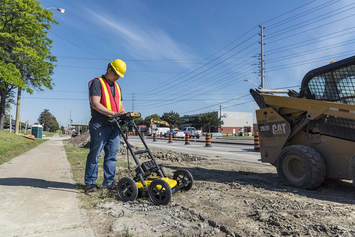 Utility mapping with GPR